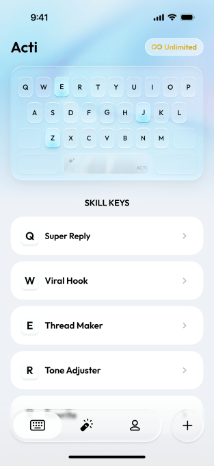 Acti Puts AI Agents Directly into Your Smartphone Keyboard