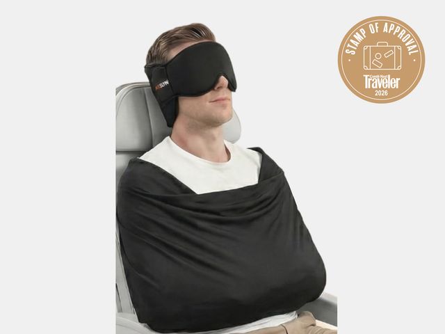 AirSlyng Review: This Travel Accessory Is My Secret for Sleeping on the Plane—And It's Only $40