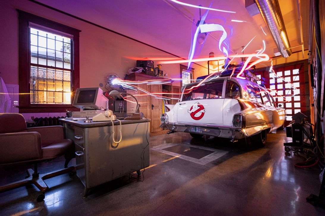 Are you brave enough to sleep in the 'Ghostbusters' firehouse this Halloween?