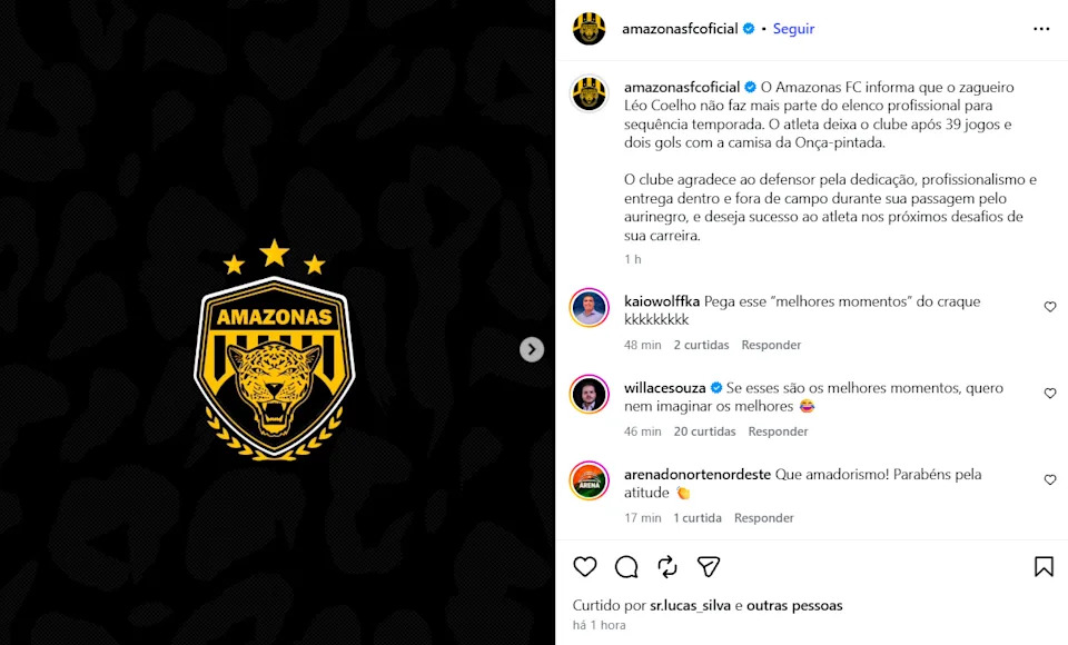 Brazilian Football Club Ditches Center-Back After Posting 'Worst Moments' Video