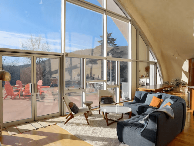 Experience the Unique Quirks of the Retro-Cool Shell House Dome Home in the Catskills