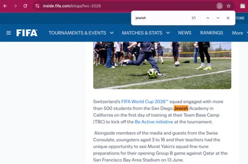 Fact Check: Does a Wikipedia Page Prove Egypt-Argentina Match Referee François Letexier Grew Up in 'Orthodox Jewish Family'?