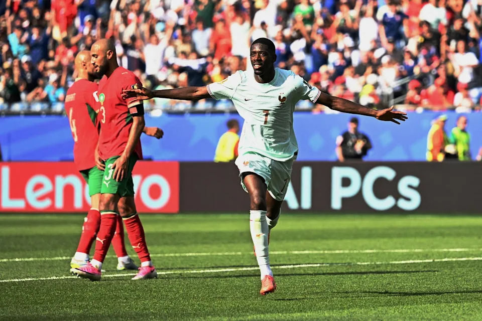 France Dominates Morocco in World Cup Quarter-Finals: Ousmane Dembele Stars in 2-0 Victory