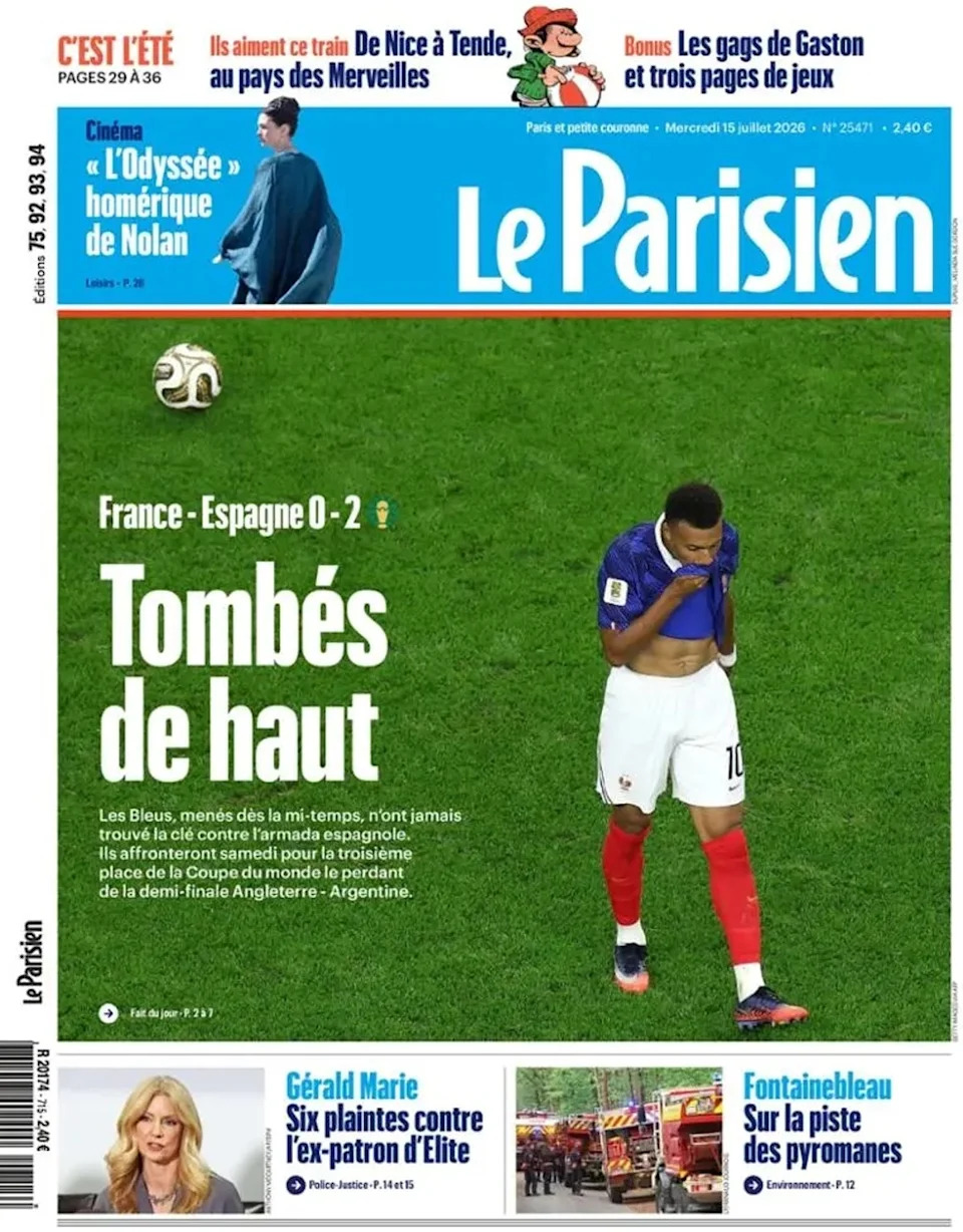 French Media React with Scorn to World Cup Exit: L'Equipe Hands Out Brutal Player Ratings