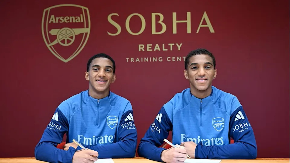 Future Arsenal Star Scores on Senior Debut with Bizarre Haircut