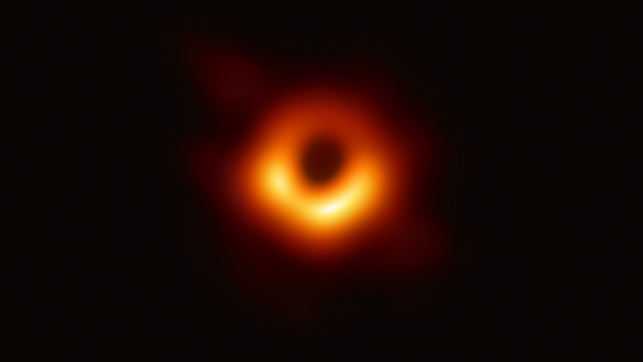 Fuzzy First Photo of a Black Hole Gets a Sharp Makeover