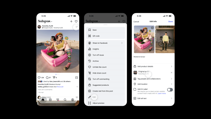 Instagram Now Lets You Swap Out the Music in Your Old Posts