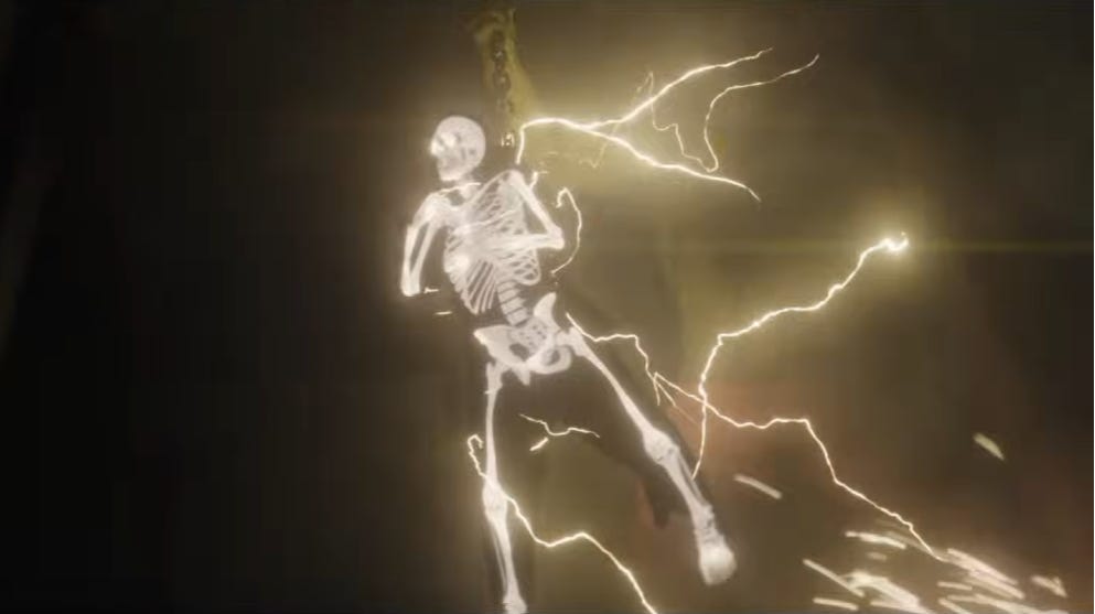 Jason Momoa's Blanka Unleashes Electrocution X-Ray Skeleton Attack in Street Fighter Movie