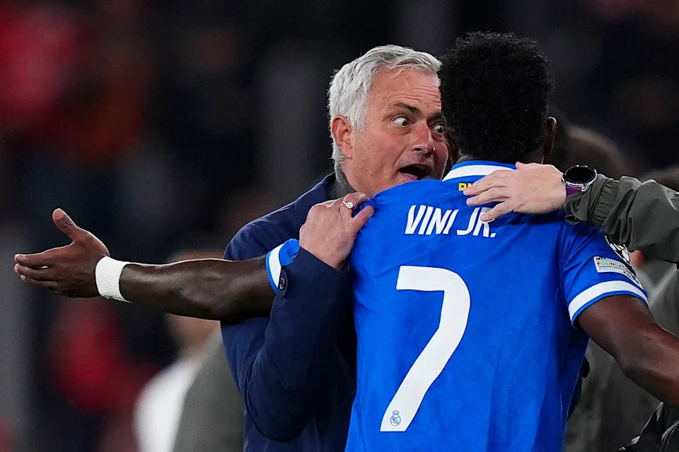 Jose Mourinho Intervenes in Contract Talks Between Vinicius Junior and Real Madrid
