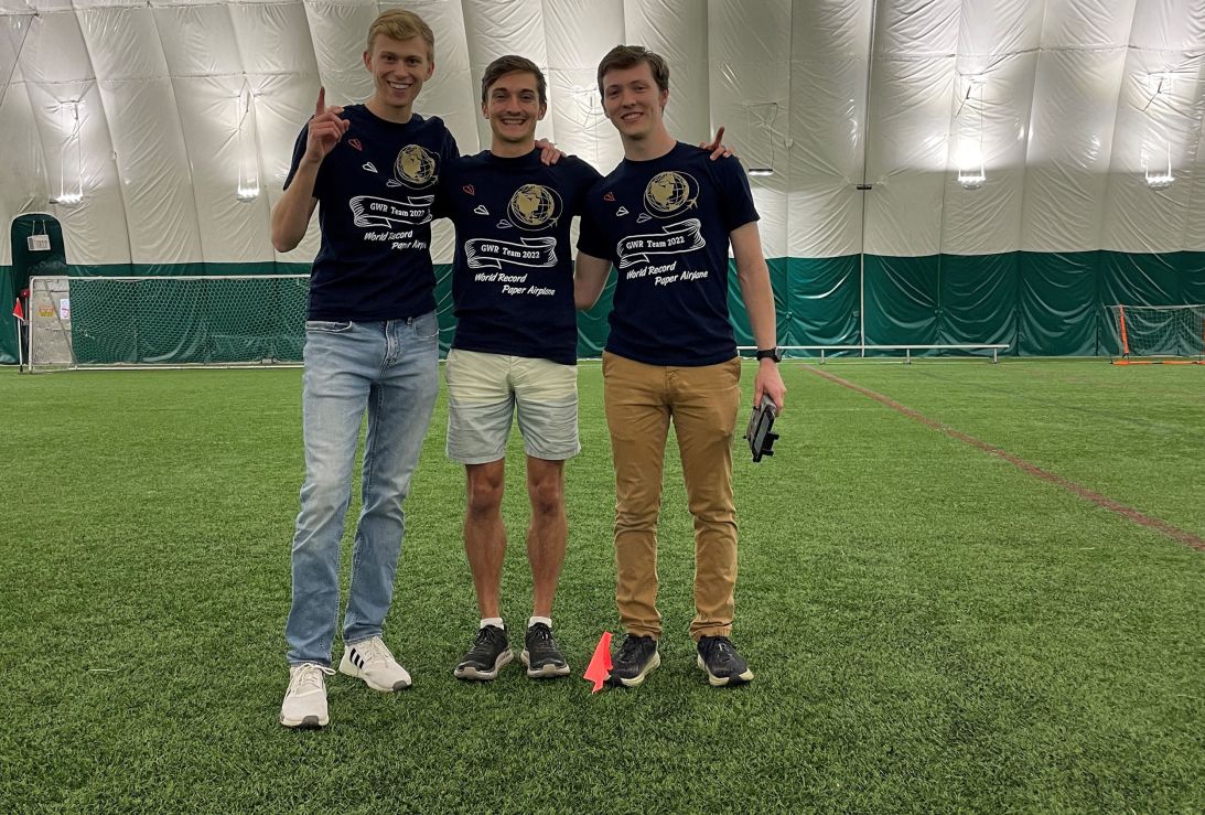 Paper Airplane Breaks World Distance Record with Thrilling Flight of 289 Feet