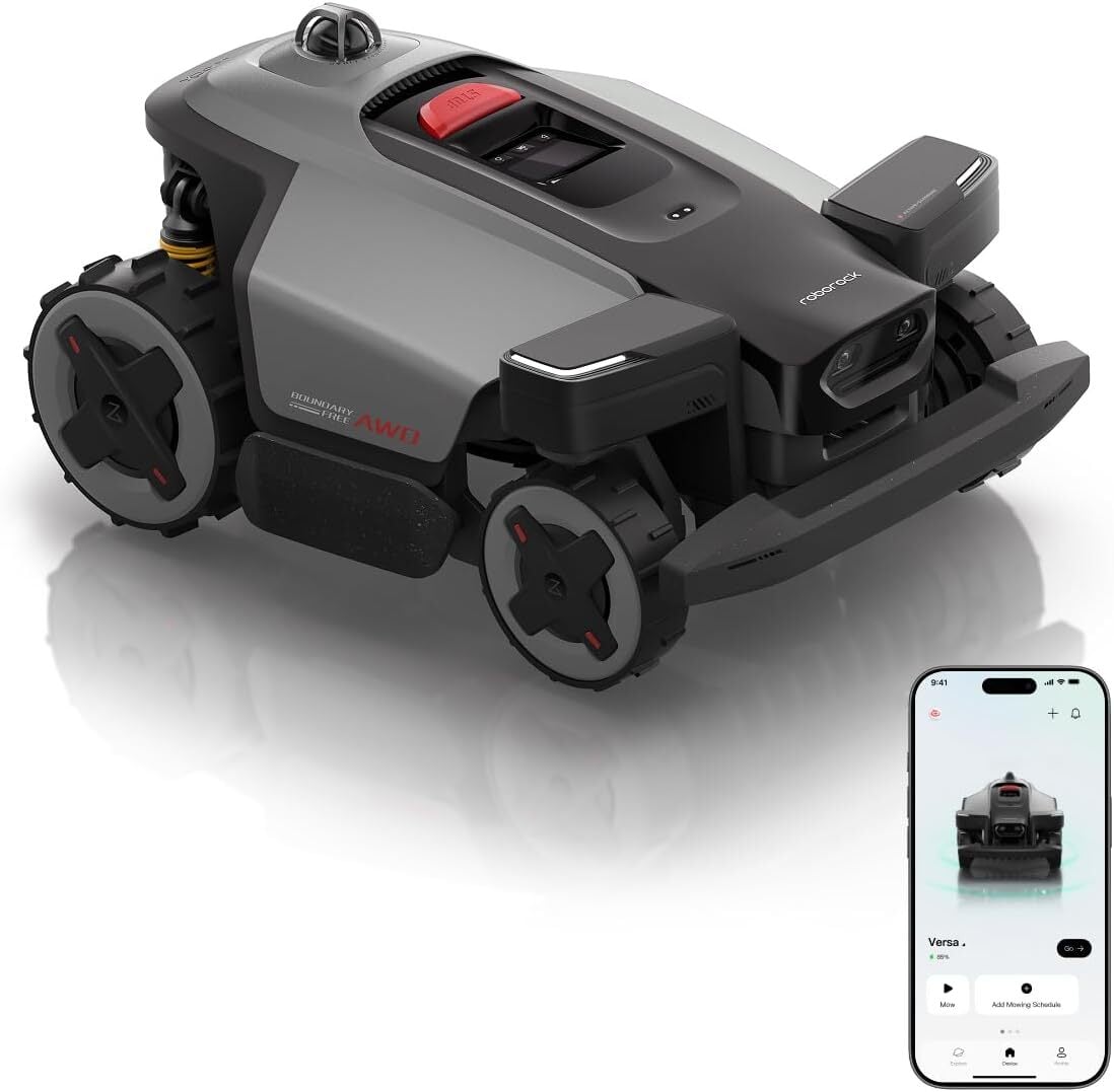 Roborock's New LiDAR Robot Lawn Mower Is Already $700 Off