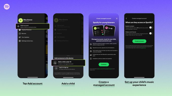 Spotify Expands Parent-Managed Accounts to Users on Its Free Tier