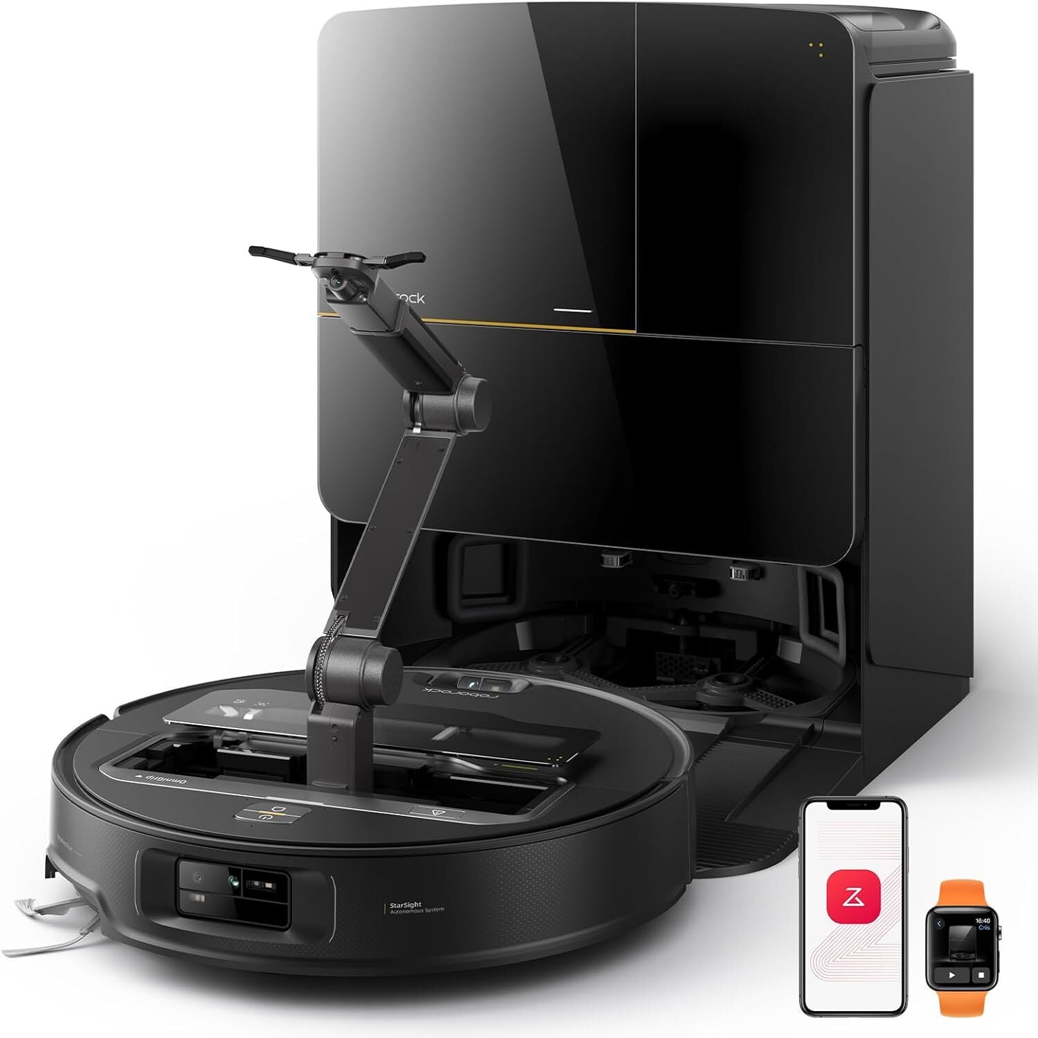 This AI-Powered Housekeeper Robot Vacuum Has a Robotic Arm and Is 50% Off Right Now
