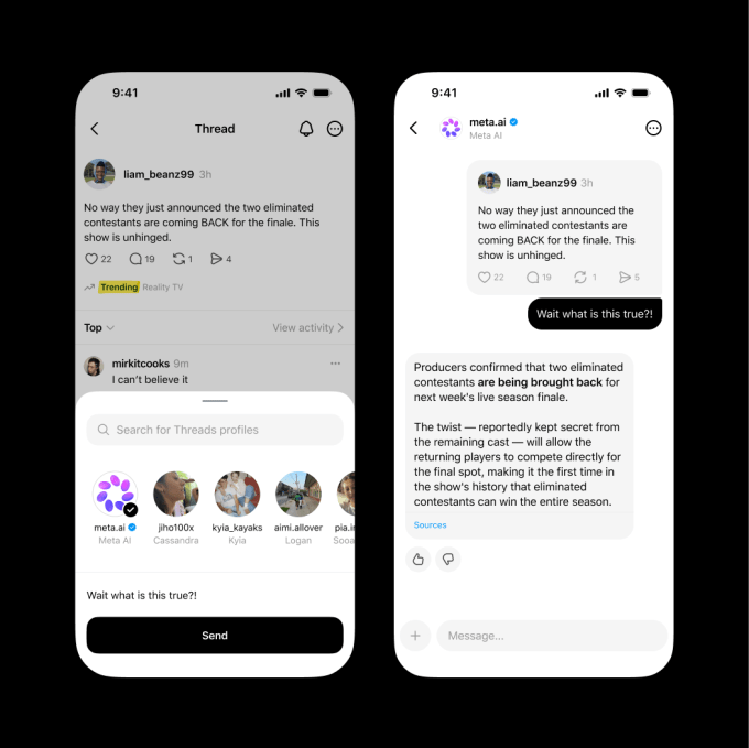 Threads Users Can Now Chat with Meta AI in Their DMs