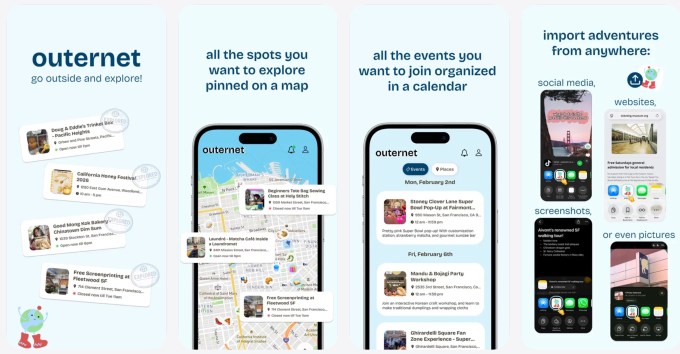Outernet Turns Your Saved Posts into Real-World Adventures