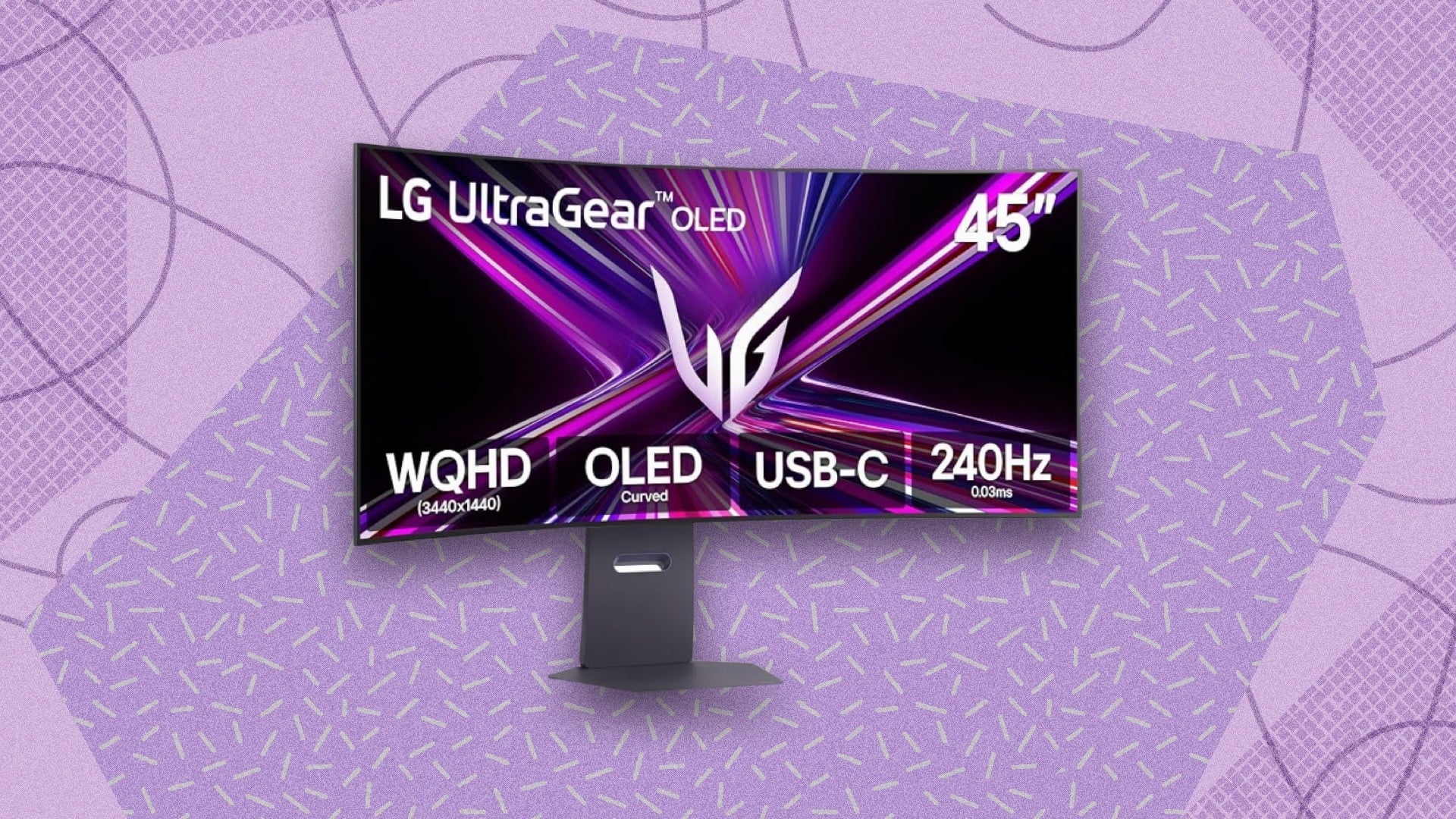 Save Big: Get the LG 45-Inch UltraGear OLED Curved Gaming Monitor for $999.99